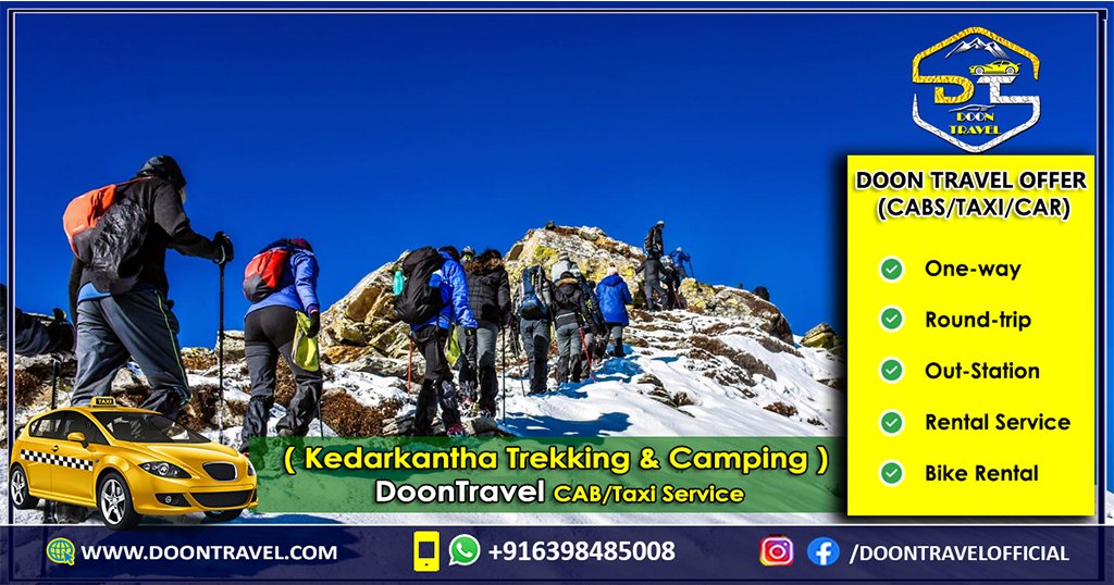 Book Kedarkantha Trekking & Camping Package