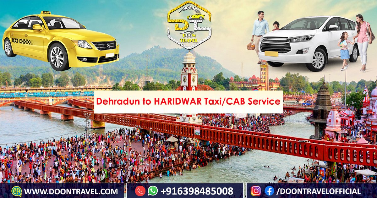 Dehradun to Haridwar Taxi/CAB Service